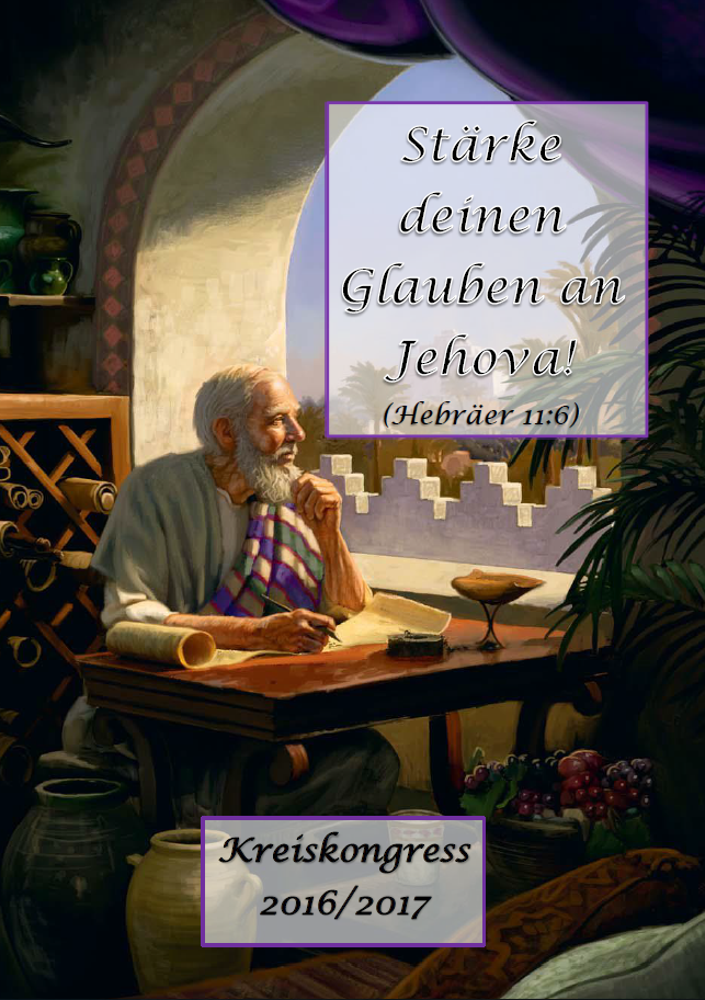 KK 20162017 Stärke deinen Glauben an Jehova Notizbuch in deutsch Circuit Assembly JWTalk