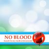 No Blood lock screen wallpaper for iPhone 5s