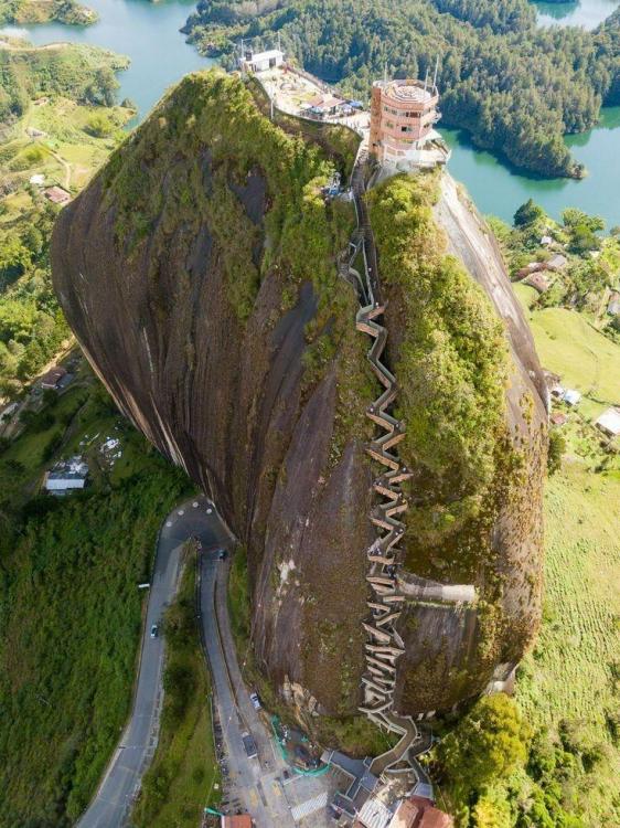El Peñon de Guatape (Spanish for _The Guatape Rock_), Guatape, Colombia.jpg