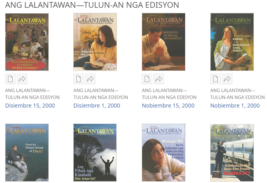 Magazine Front Covers on Encouragement for the