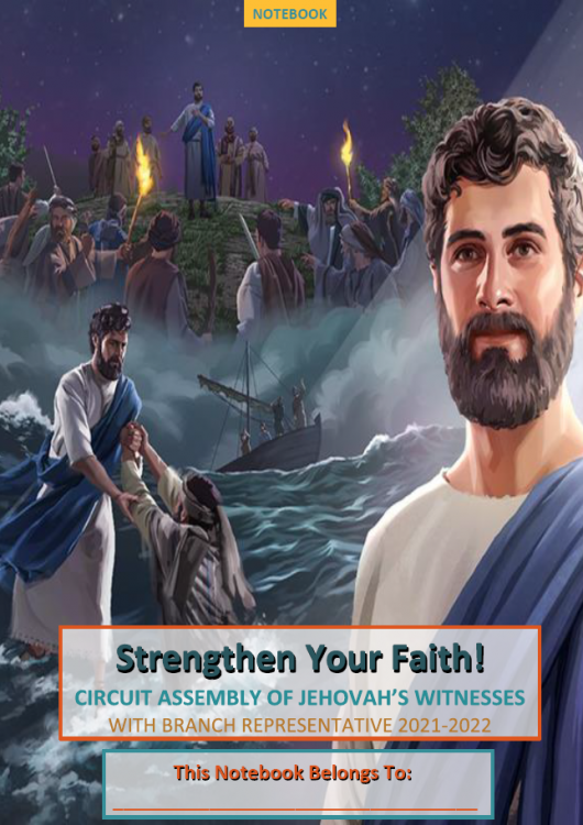 2021-2022 CIRCUIT ASSEMBLY Strengthen Your Faith NoteBooks