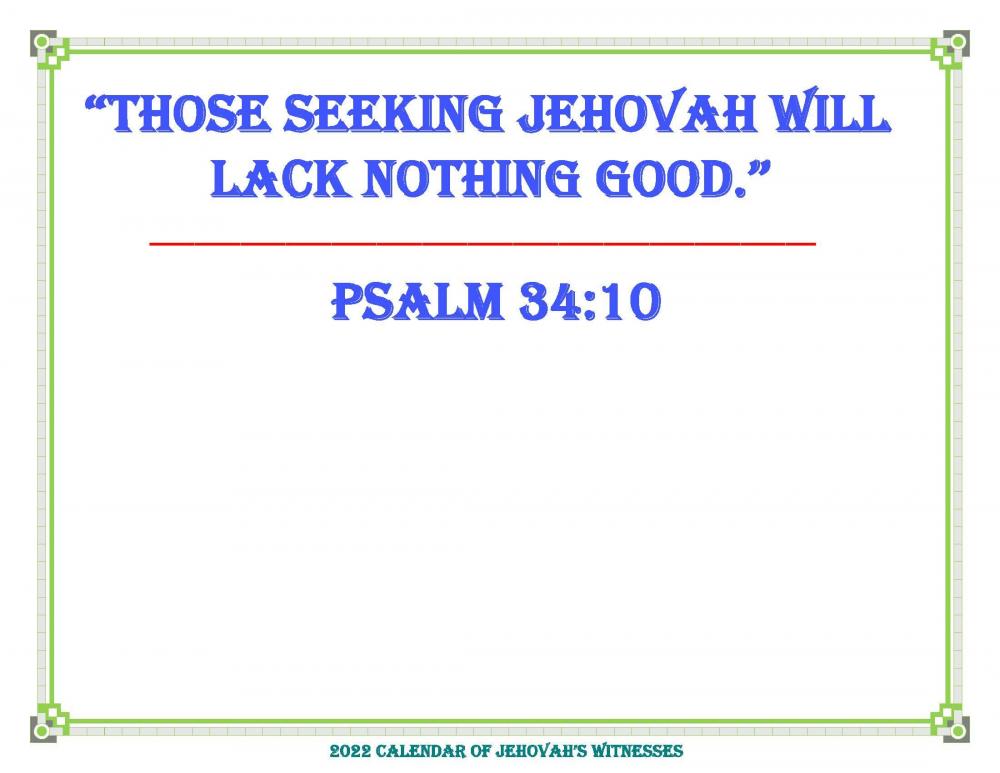 cover page of  2022  Calendar of Jehovahs Witnesses with bible inside.jpg