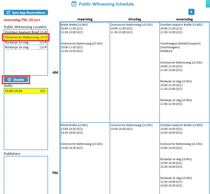 Anyone Using JW Scheduler Software? - Page 10 - Computers, Tablets ...