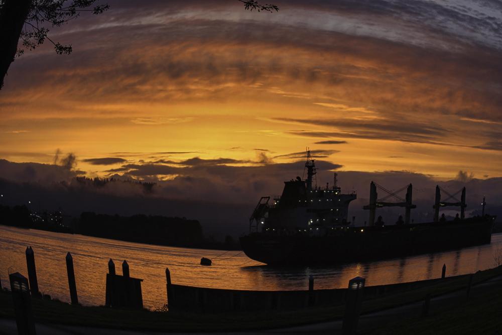 IMG_3356 fish eye sunset nice big ship great colors.jpg