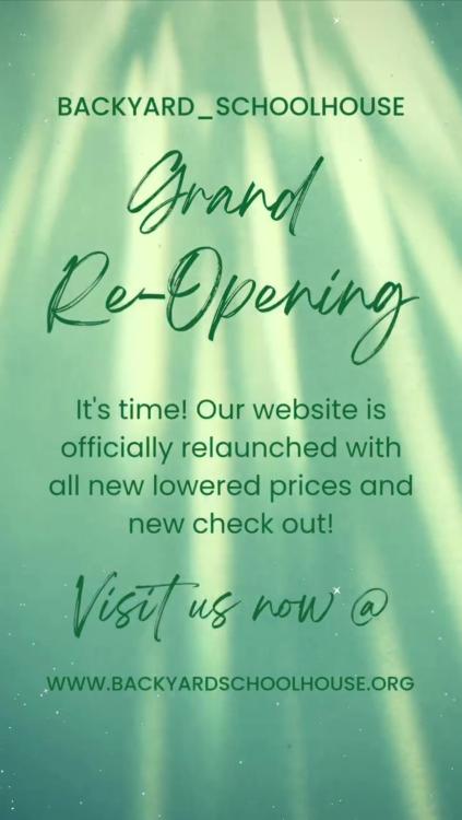 Backyard Schoolhouse