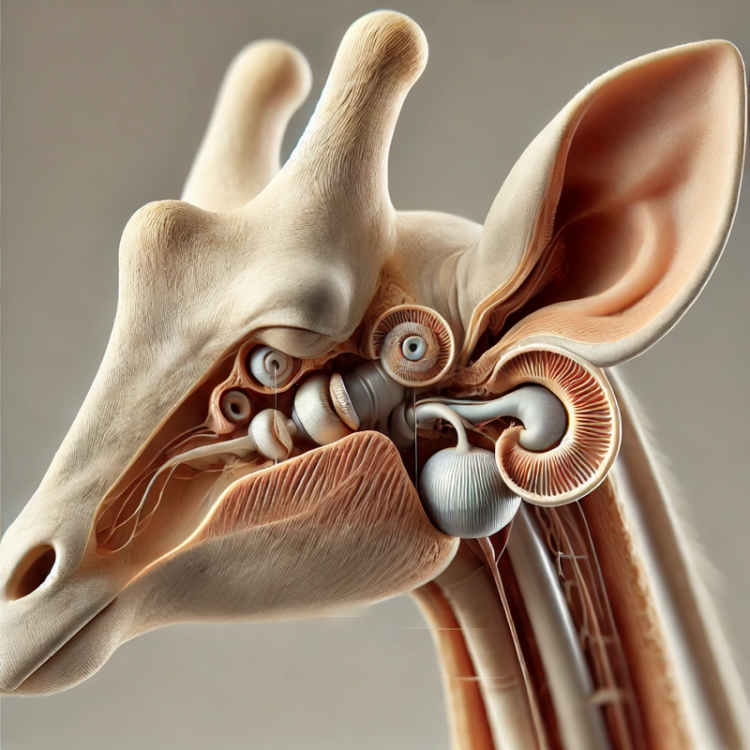 Quadruped vestibular center-giraffe