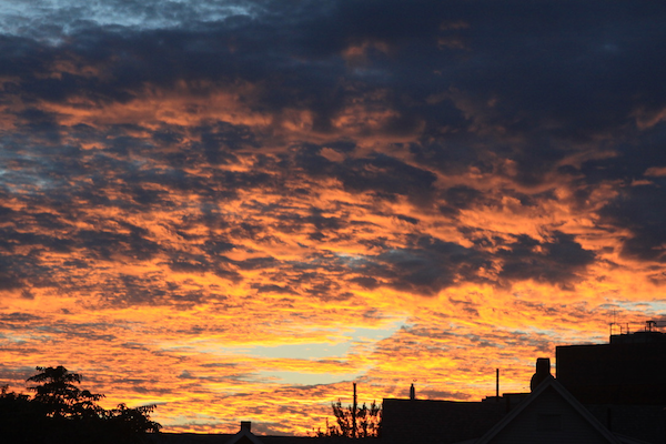 Imagine the sky at sunset — wide and streaked with wonder