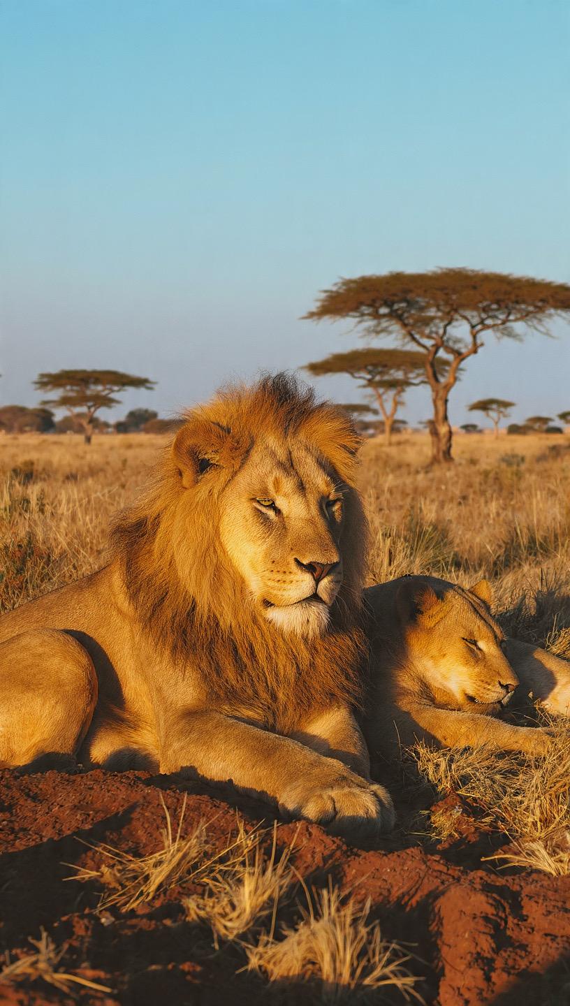 Nature scene with rich plant life